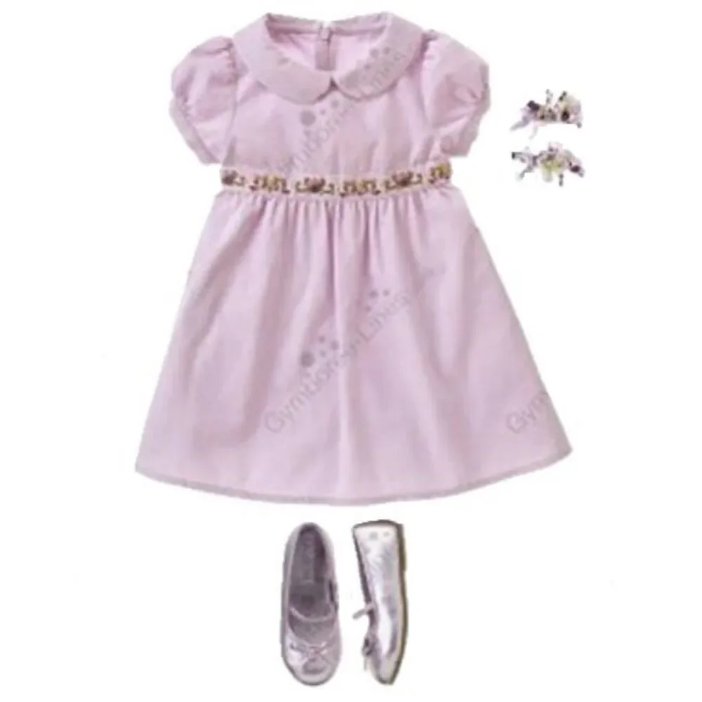NEW Gymboree Baby Girl Shoes 03 6-12M Royal Gardens ballet flat lavender purple